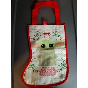 Disney Star Wars Mandalorian Christmas Stocking Tote Bag Baby Yoda